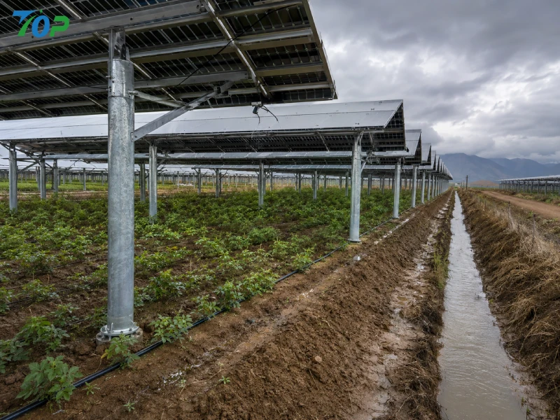 Žemės ūkio saulės energijos montavimo sistemos ir jų poveikis dirvožemio drėgmei: žemės ūkio projektų inžinerinės įžvalgos