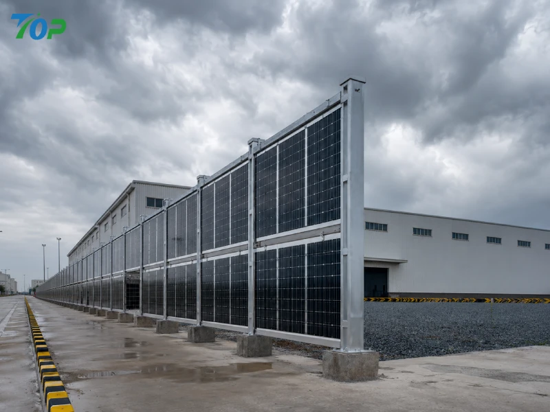 Integruotos saulės tvoros: puikus estetikos, saugumo ir atsinaujinančios energijos derinys Integruotos saulės tvoros: puikus estetikos, saugumo ir atsinaujinančios energijos derinys