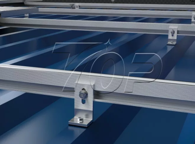 Solar Rack Roof Mounting Rail